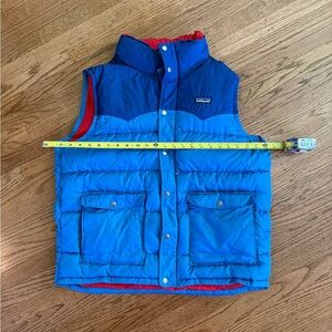 Patagonia Men’s Vintage Two-Tone Blue Vest